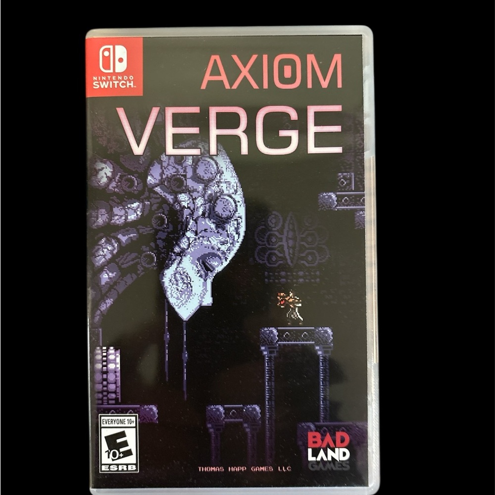Axiom Verge for Nintendo Switch - Black and Purple
